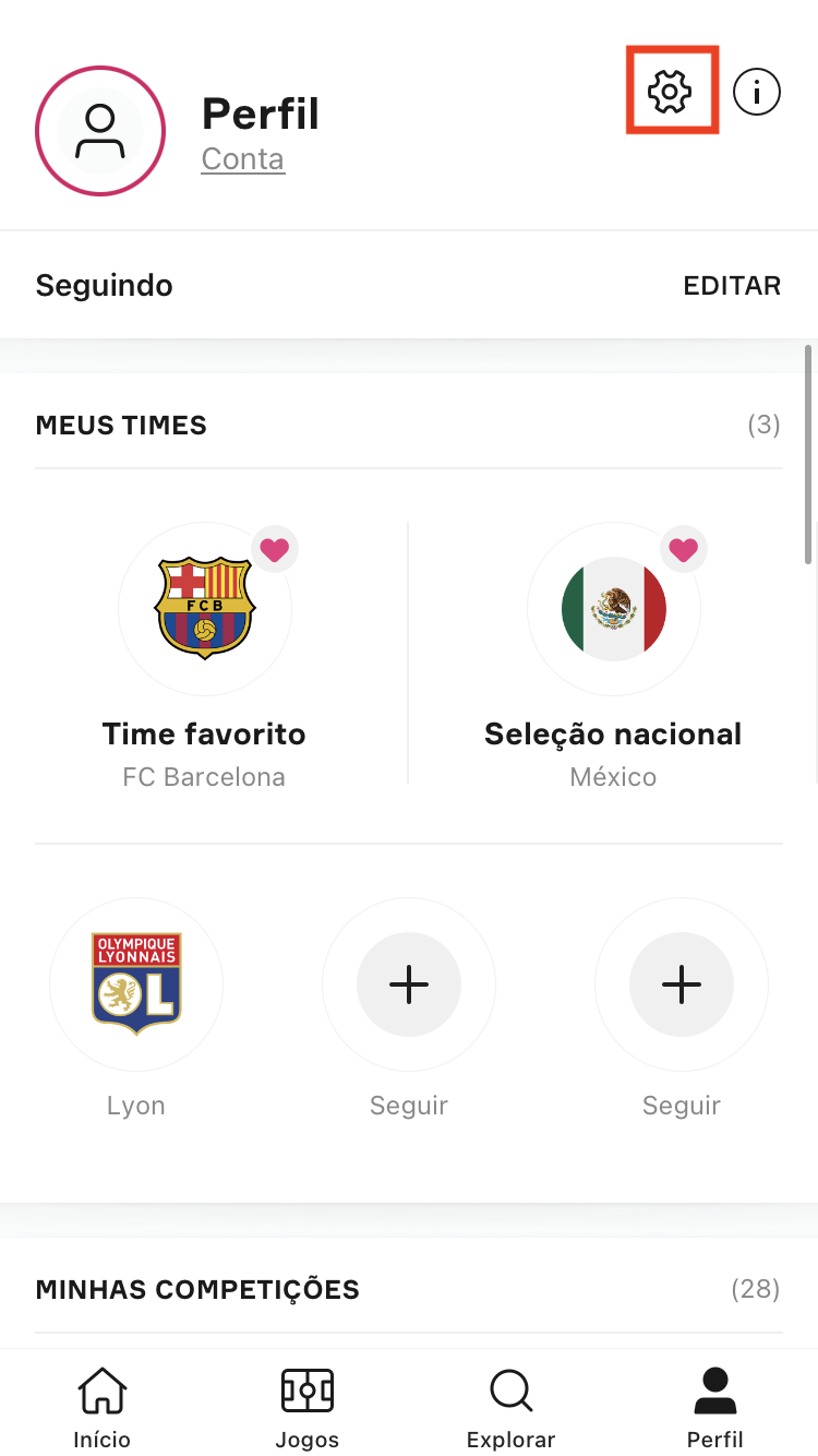 Como posso personalizar as notificações? – Centro de Ajuda OneFootball